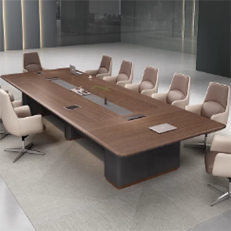 Modern Conference Executive Desk Work Office Ergonomic Standing Meeting Desk Computer Monitor Bureau Meuble Height Furniture