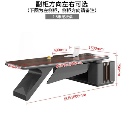 Corner Desk Reception Office Furniture Reading Bedside Table Multifunctional Executive Study L Shaped Gaming Tavolino
Height