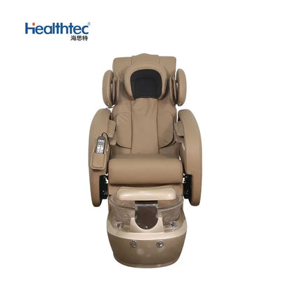 Manufacturer hot-selling automatic reclining chair fabric craft foot bath hydrotherapy massage high-end foot therapy chair