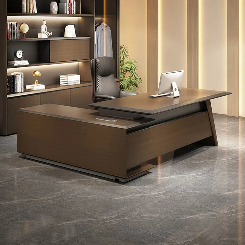 Luxury minimalist office desks for desktop organization