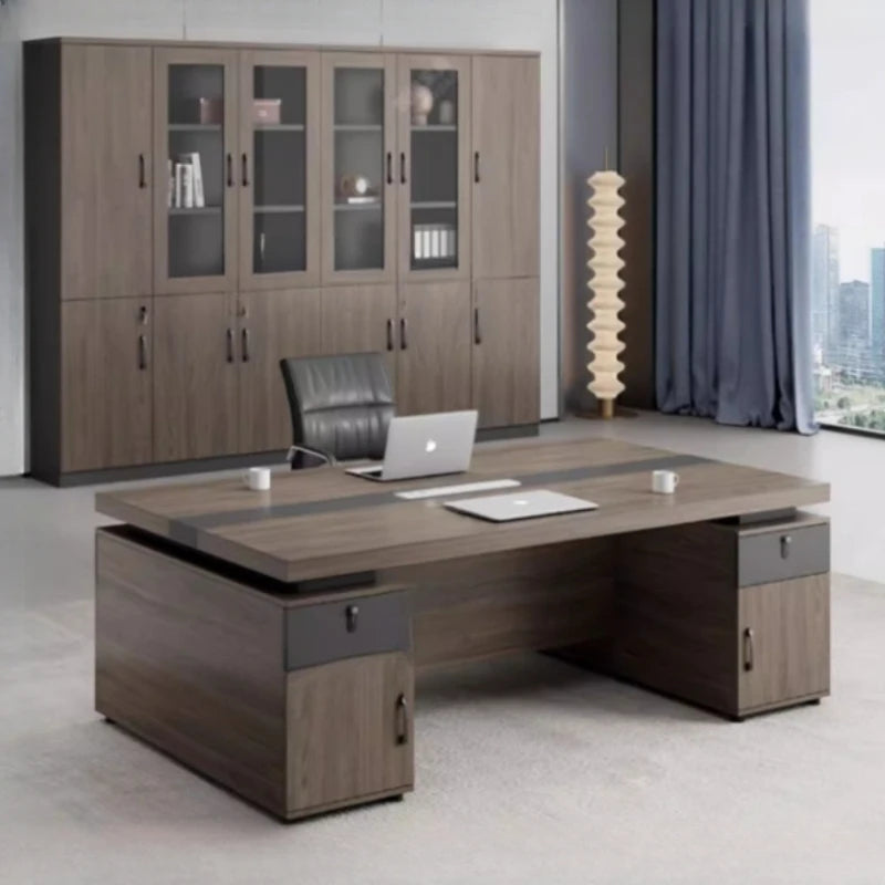 Manmade Board Study Computer Desk Table Luxury Beautiful Bedroom Reading Table Desks Biurka Komputerowe Office Furniture