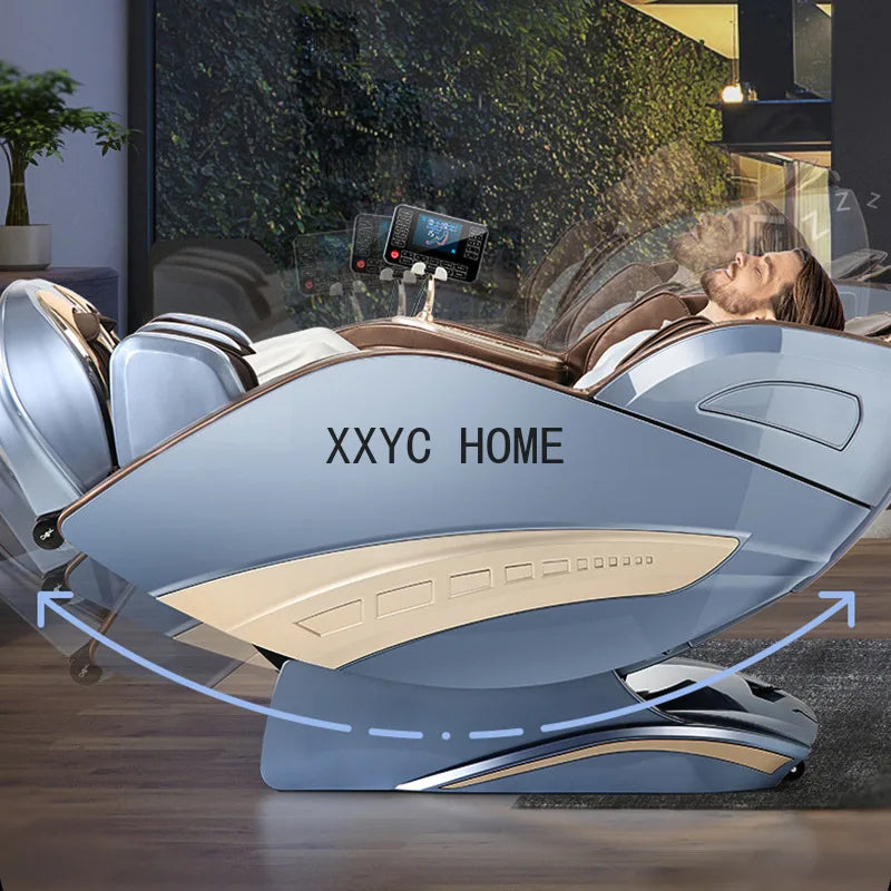 Luxury large massage chair 4D intelligent SL rail manipulator automatic deep massage gift export one piece