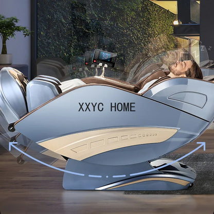 Luxury large massage chair 4D intelligent SL rail manipulator automatic deep massage gift export one piece