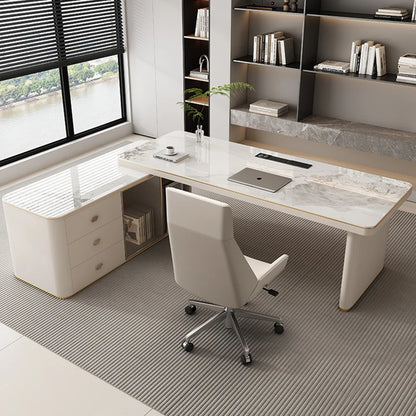 Minimalist Desk Reception Desktop Bedroom Computer Desks Executive Office Sofa Scrivania Angolare Accessories Work Furniture