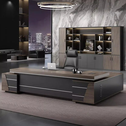Modern L-Shaped Office Desk: Stylish and Functional, Perfect for Workspaces