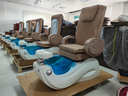 Professional Modern Luxury Beauty Nail Salon Foot Spa Electric Massage Pedicure Chair