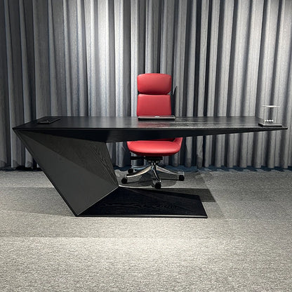 Drawers Standing Office Desk Black Living Room Supplies Writing Computer Desks Luxury European Mesa Escritorio Modern Furniture