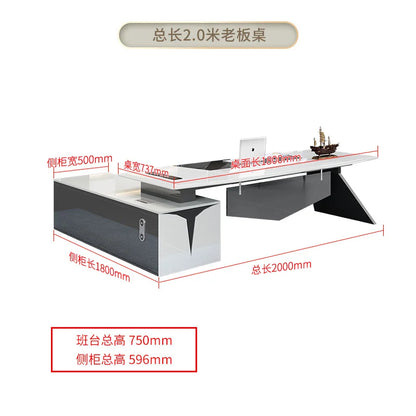 Modern Gaming Standing Desk Executive Conference Student White Table Music Makeup Bureau De Travail Office Desk Decoration