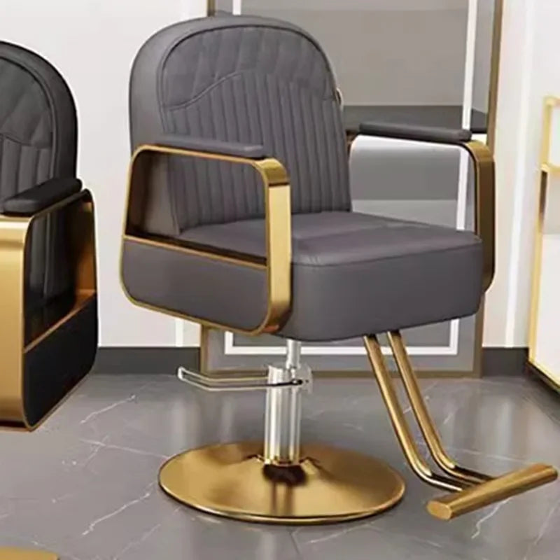 Furniture Manicure Salon Armchair Beauty Master Chair Wheels Beautician Stool Hydraulic Professional Sillas Doradas Pedicure Spa