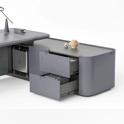 Modern corner L-Shaped office desk