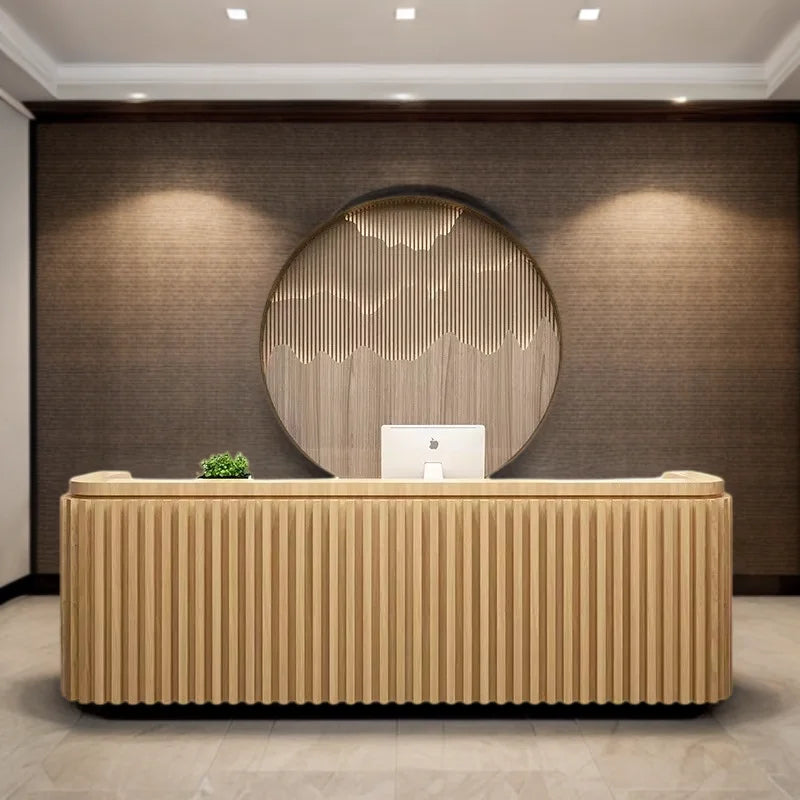 Long Executive Reception Counters and Desks