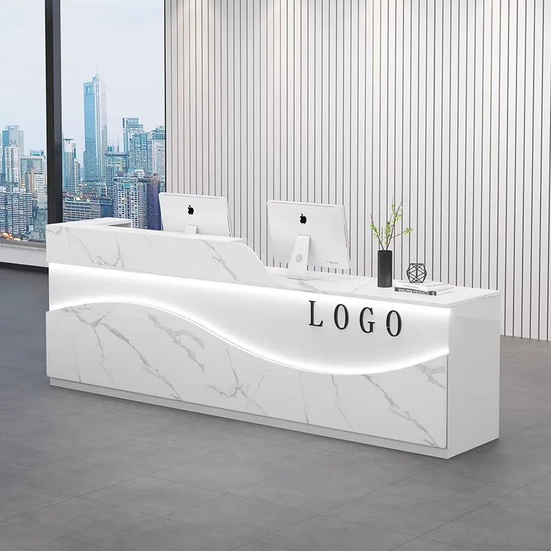 Modern Executive Reception Desk