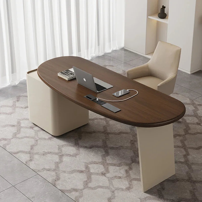 Shaped Desk Computer Reading Offices Multifunctional Writing Office Furniture Corner Executive Home Room Mesa Ordenador Study