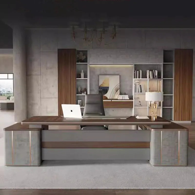 Office Desks Computer Study Desk Table Reception Corner Desktop Sofa Side Room Minimalist Offices Multifunction Home Furniture