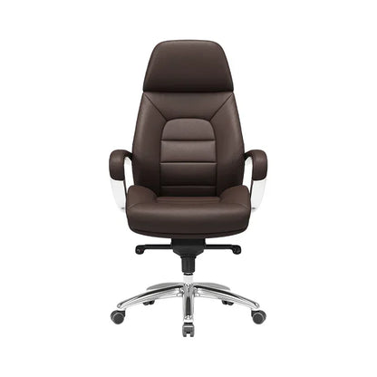 Ergonomic Luxury Office Chair with Adjustable Armrests and Back Suppor