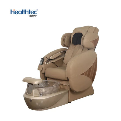 Manufacturer hot-selling automatic reclining chair fabric craft foot bath hydrotherapy massage high-end foot therapy chair
