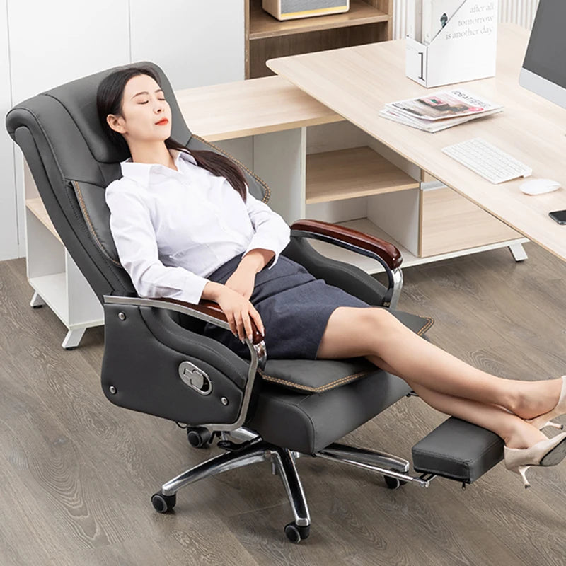 Luxury Massage Office Chairs Ergonomic Comfortable Floor Armrest Recliner Office Chairs Swivel Chaise De Bureau Rome Furniture