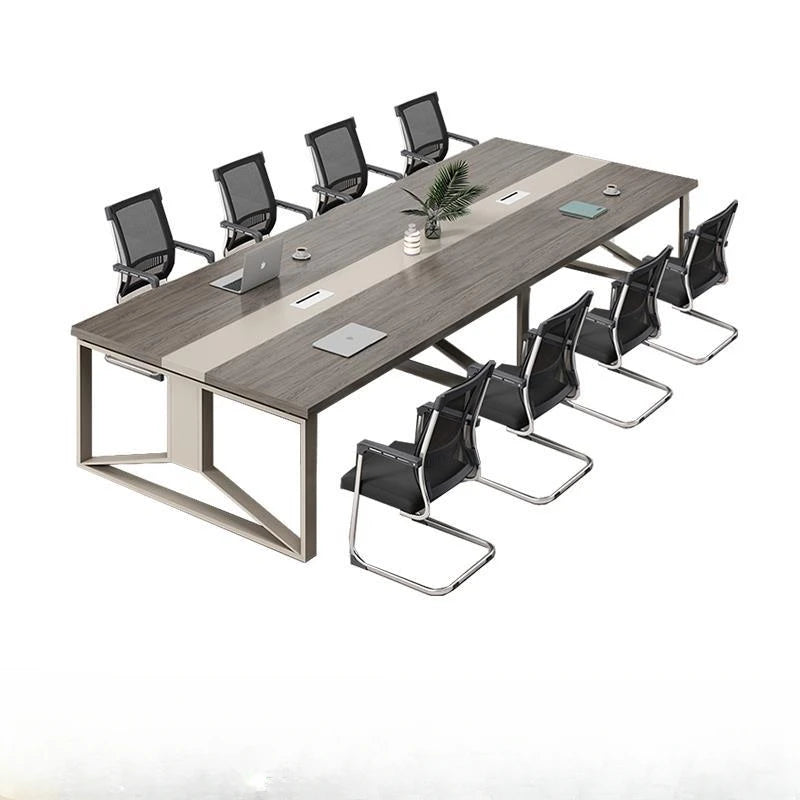 Meeting Shelves Table Church Gaming Square Break Electric Meeting Table Modern Executive Escritorio Office Furniture OK50HY