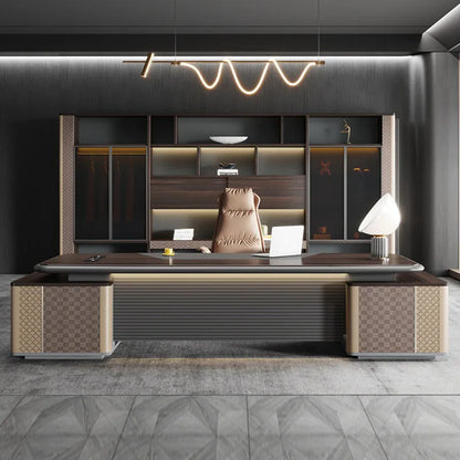 Luxury Executive  L-shaped  Office desk