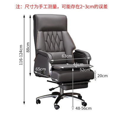 Rotating Chair Furniture Luxury Computer Home Chairs Living Backrest Relaxing Office Footrest Design Sillas De Escritorio Pc