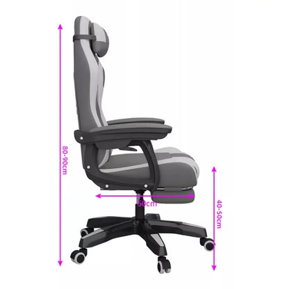 Memory Foam Gray Gaming Chair Armrest Luxury Relax Ergonomic Gaming Chair Comfy Modern Cute Fauteuil Gaming Office Furniture