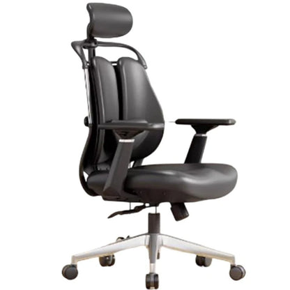 Ergonomic Swivel Office Chair with Neck Pillow
