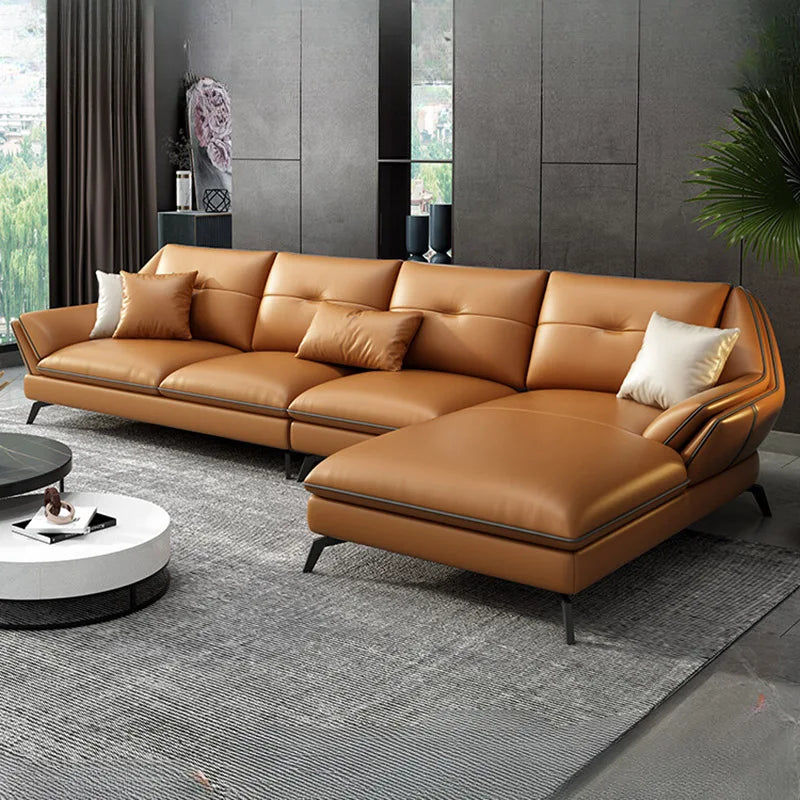 Sectional Corner Armchair Single Living Room Sofas Luxury Modern Nordic Lounge Couch Long Reading Sofa Para Sala Home Furniture