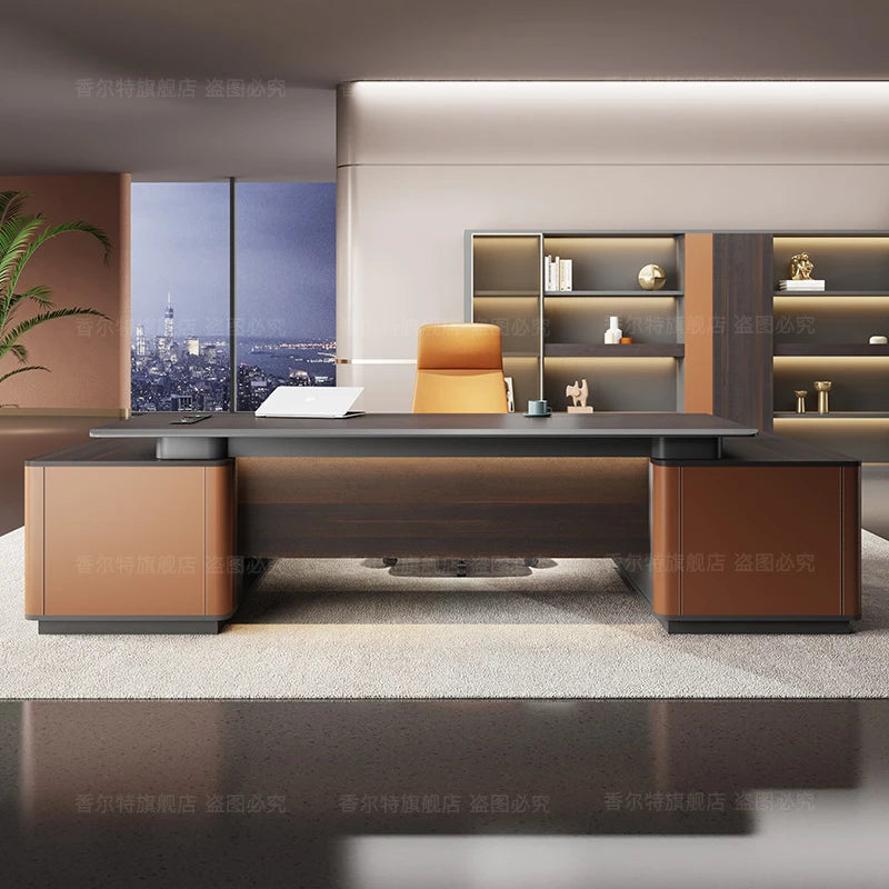 Ergonomic Vanity Desk – Modern Office & Computer Desk with Standing Option