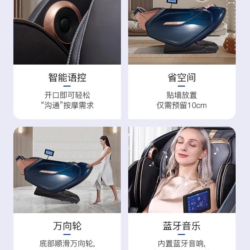 Modern Ergonomic Massage Chair Comfortable Full Body Relax Massage Beds Multifunction Salon Furniture Sedile Per Massaggi LLTB