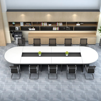 Fashionable office furniture multi-person conference table large business conference table simple modern rectangular negotiation