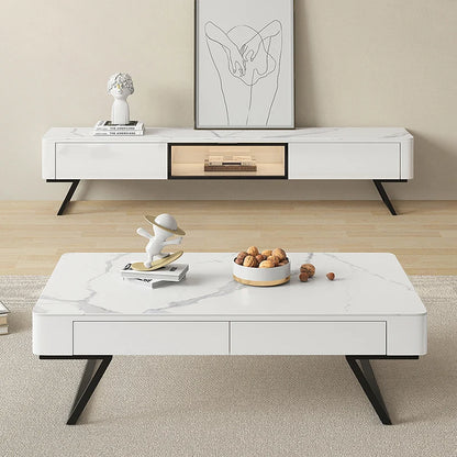 Modern Minimalist Coffee Table Square Living Room Center Nordic Computer Coffee Tables Makeup Luxury Office Muebles Furniture