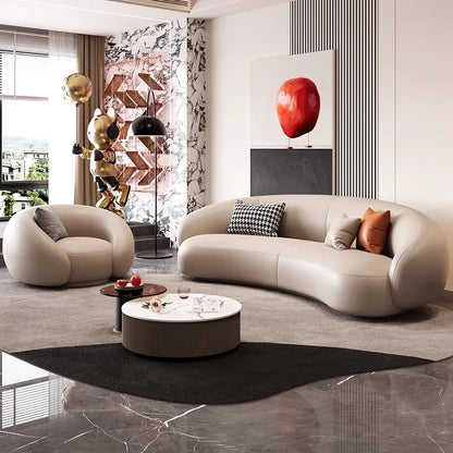 Loveseat Sofa Set Living Room Furniture Individual Armchair Floor Couch Sofas Bed Modern De Salon Recliner Chair Minimalist Home