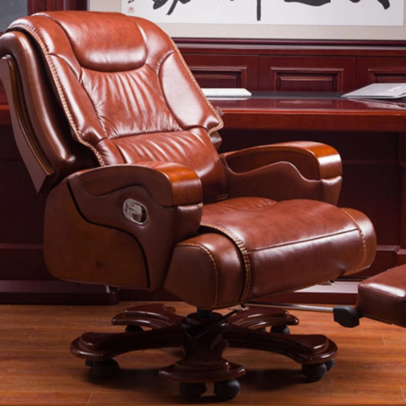 Luxury Massage Office Chairs Ergonomic Swivel Comfy Office Chairs Armchair Design Silla Escritorio Office Gadgets JY50BG