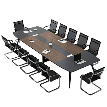 Simple modern conference table Business reception small negotiation table long table