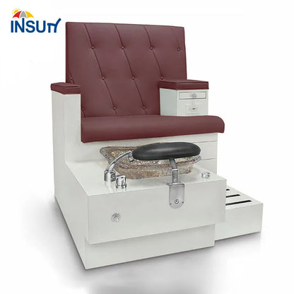 Luxury nail equipment double seats foot spa massage manicure and pedicure chair for sale