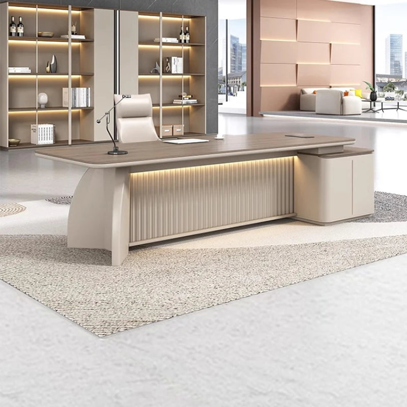 Office Table Desk Professional Furniture Workstation Gaming Tables Room Desks To Study Midi L Shaped Reception Corner Tv