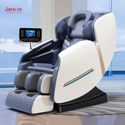 Jare JR-X8-6699F Bluetooth Music AI Voice LCD Airbag Heat  Shiatsu Luxury Zero Gravity Massage Chair