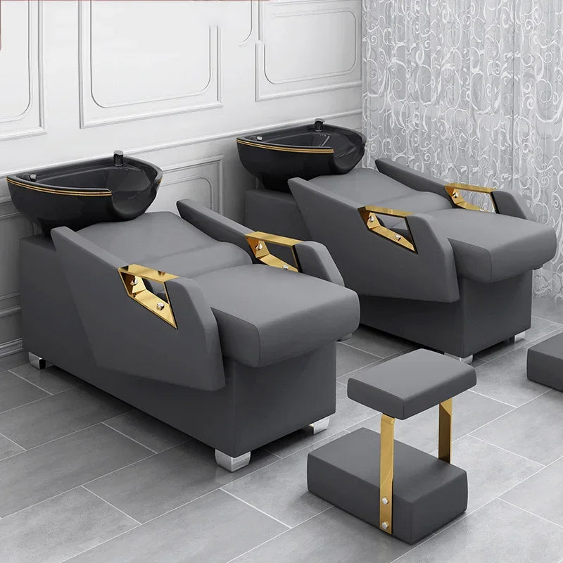 Hair Washing Chair Thai Spa Massage Shampoo Bed Commercial Women&