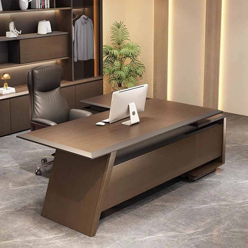 Luxury minimalist office desks for desktop organization