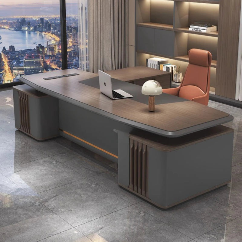 Luxury L-Shaped Office Desk