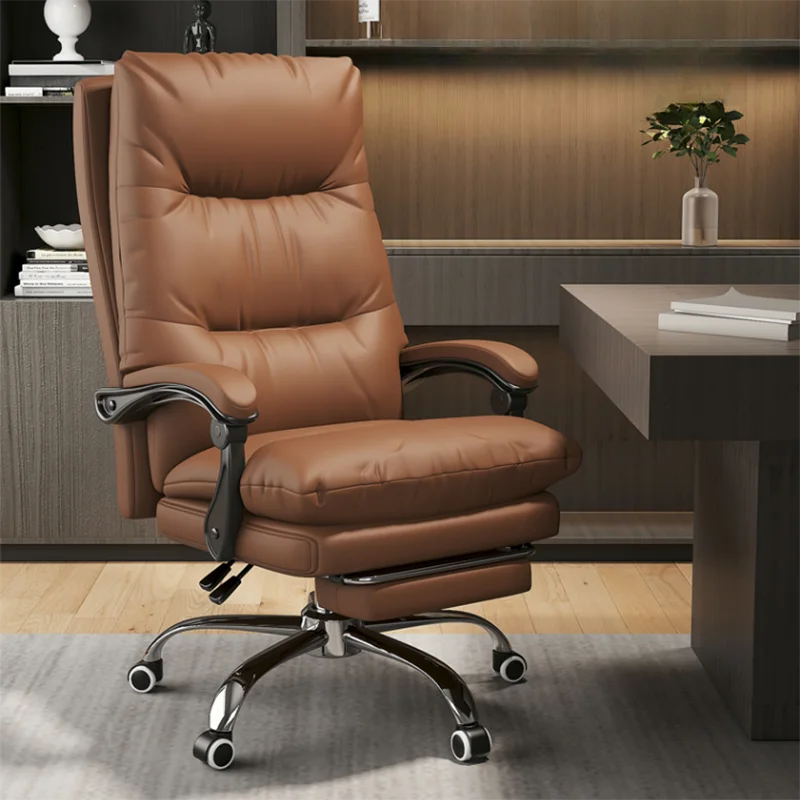 Furniture Backrest Chair Comfortable Office Recliner Lazy Computer Armchair Living Room Chair Work Silla Ergonomica Pc Desk
