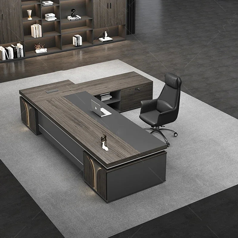 Corner desk for professional and home use