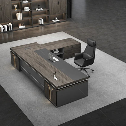 Corner desk for professional and home use