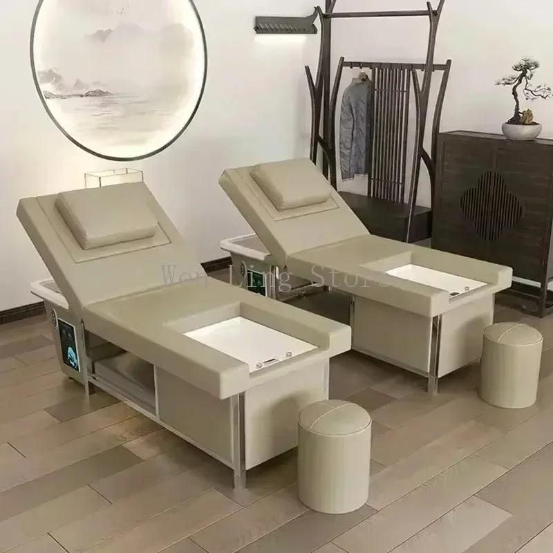 Japanese Head Spa Shampoo Bed Japonais Machine Shampoo Chairs Wash Spa Supplies for Professionals Cadeiras Salon Furniture