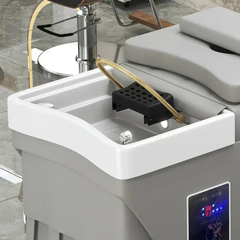 Hair Salon Chair Spa Equipment Mobility Hairdressing Chairs Aesthetics Shampoo Beauty salon chairThai Massage Bed Styling