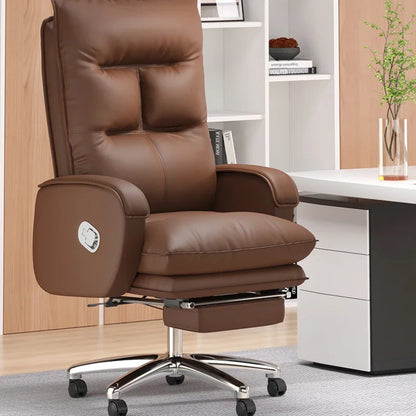 Wheeled Gamer PC Chair – Comfortable Swivel Design with Height Adjustment