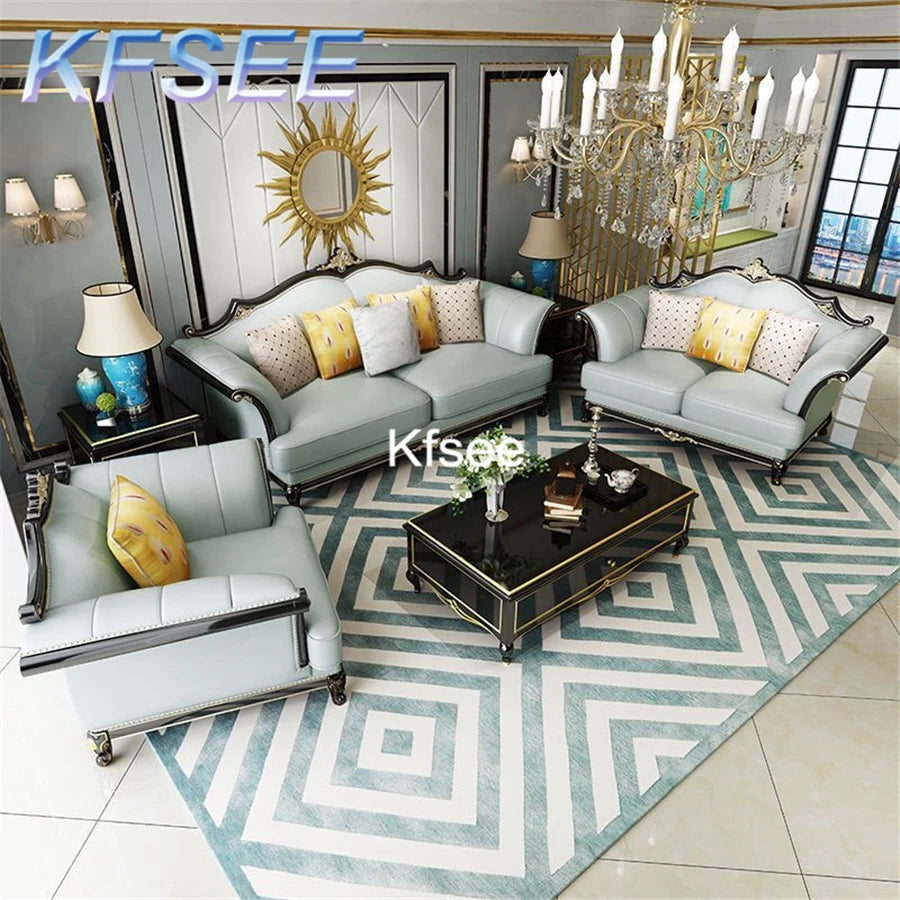 Kfsee 1 Set Prodgf American Style Simple Life see you again 1+2+3 Sofa