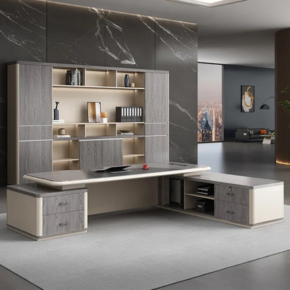 Office Desks Study Table Corner Desk Professional Furniture Home Computer Multifunctional Multifunction L Shaped Tavolo
Offices