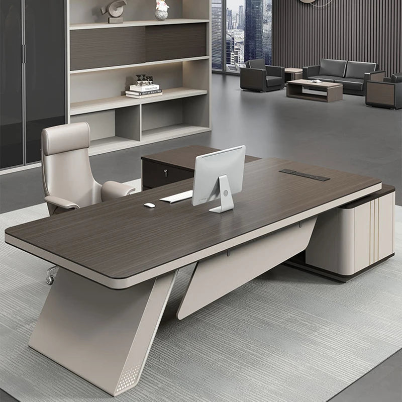 Room Desks Offer Corner Office Executive Desk Writing Table Workstation Multifunction Home Furniture Tisch Study Accessories