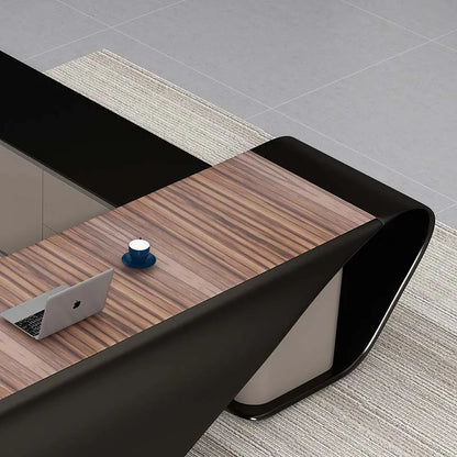 Luxury L-Shaped Executive Desk for Office